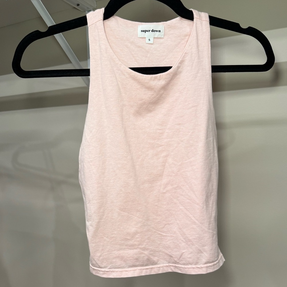 Womens cropped tank